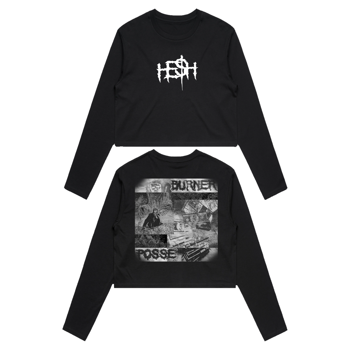 Contraband - Crop Longsleeve