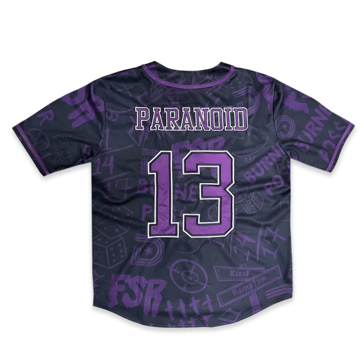 HE$H - Paranoid - Baseball Jersey